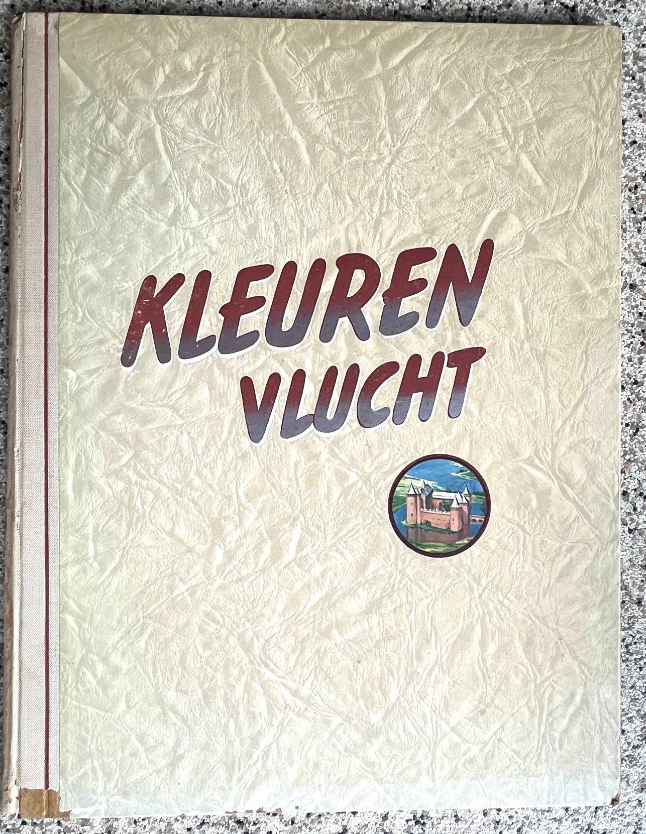 'Kleuren Vlucht' - Adriaan Viruly - Douwe Egberts-1948 - KLM, Ophalen of Verzenden, Zo goed als nieuw, Boek of Tijdschrift