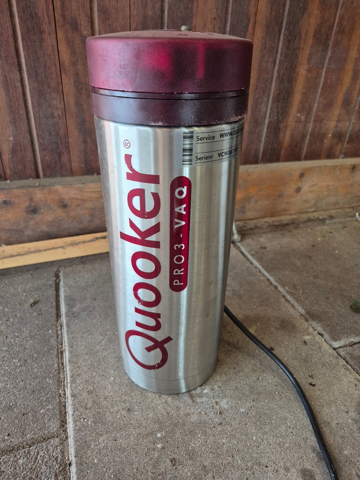 Quooker PRO3-VAQ boiler - Gebruikt, Huis en Inrichting, Ophalen, Zilver, Metaal, Overige merken