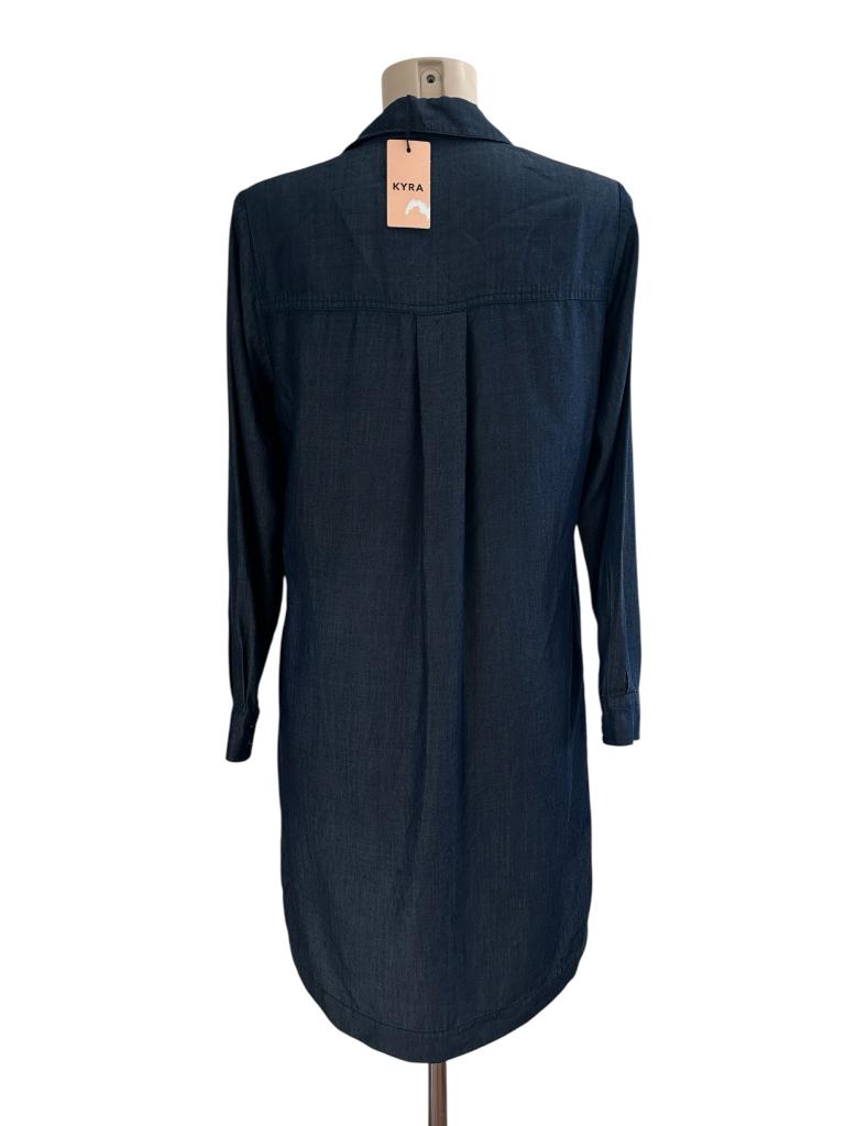 Kyra jurk NIEUW M, Maat 38/40 (M), Nieuw, Verzenden, Blauw