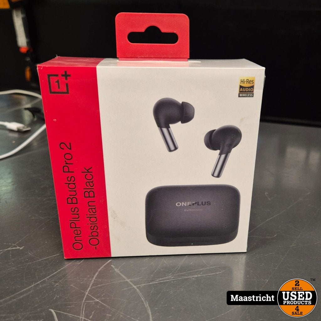 OnePlus Buds Pro 2 - Obsidian Black | NIEUW | elders 149.95, Telecommunicatie, Mobiele telefoons | Oordopjes, Oneplus, Gebruikt