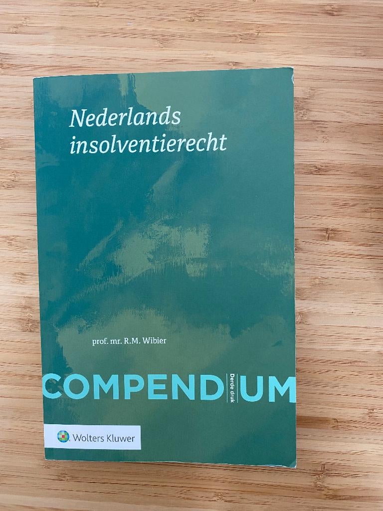 Nederlands insolventierecht, Ophalen of Verzenden, Alpha, Nieuw, WO