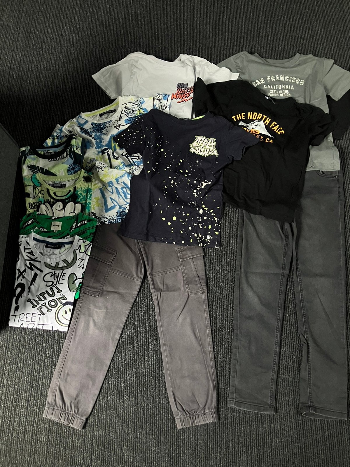 Kleding pakket jongen maat 152, Ophalen, Zo goed als nieuw, Maat 152