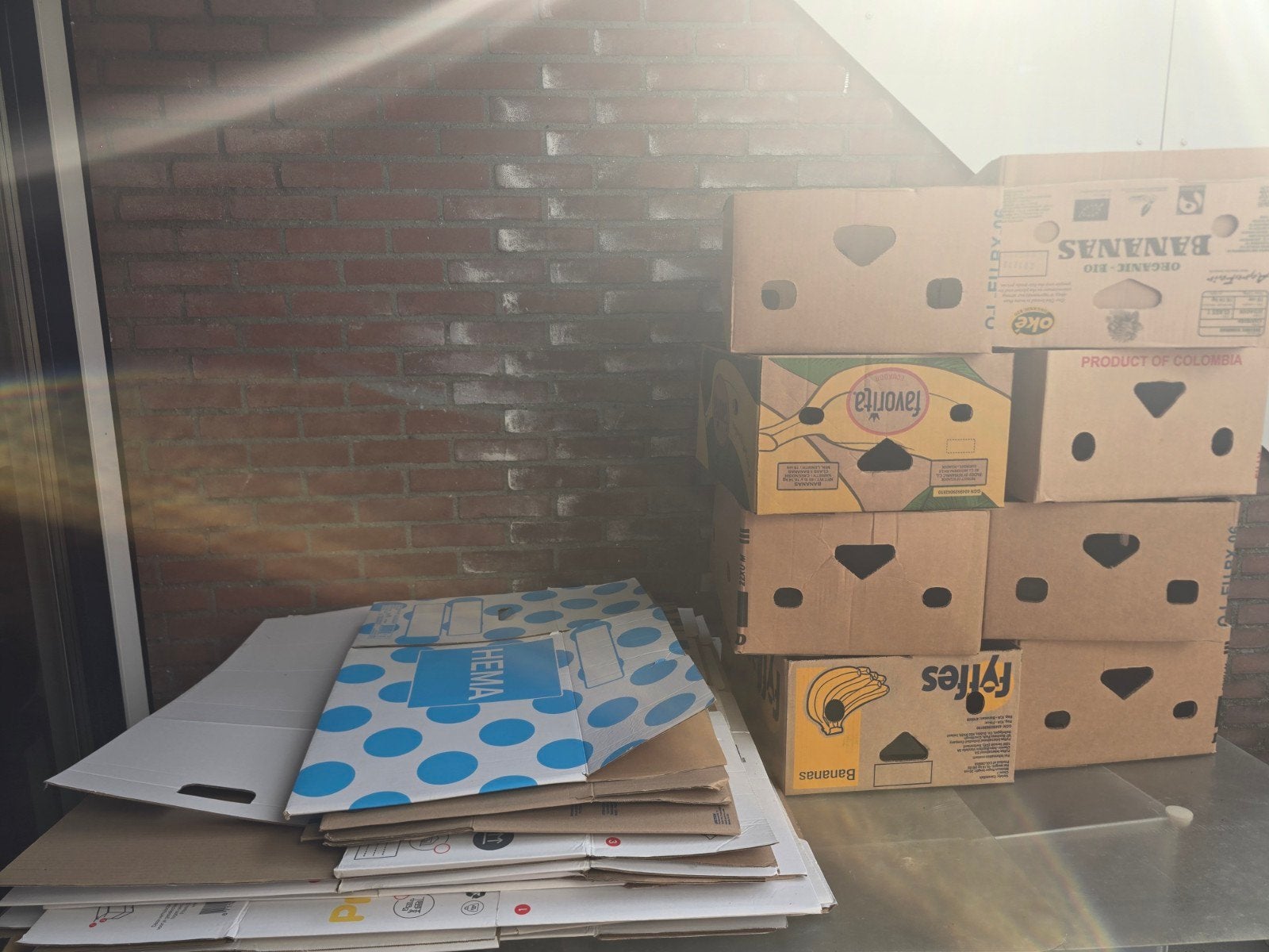 Verhuisdozen: Praxis 70L, 50L en stevige bananendozen, Ophalen, 40 tot 60 cm, Opvouwbaar, 50 tot 75 cm