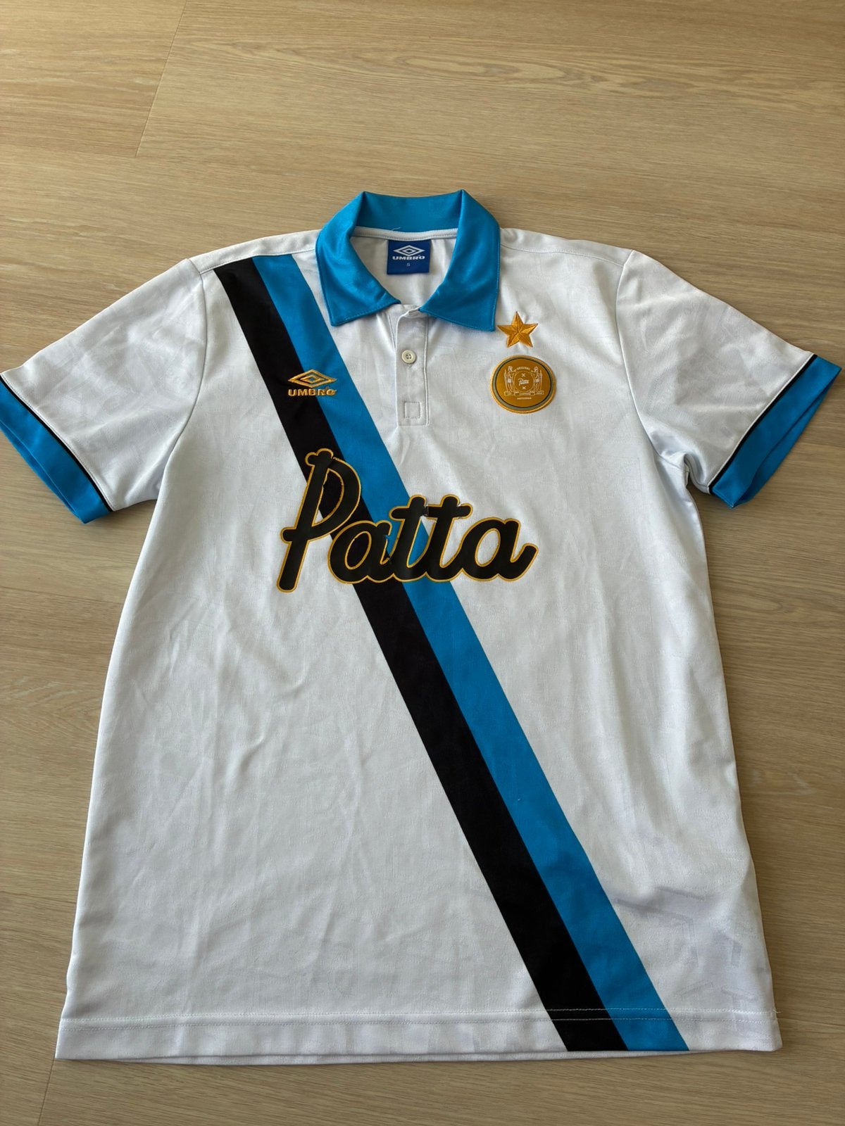Patta x Umbro shirt maat S, Sport en Fitness, Maat S, Verzenden, Gebruikt, Shirt