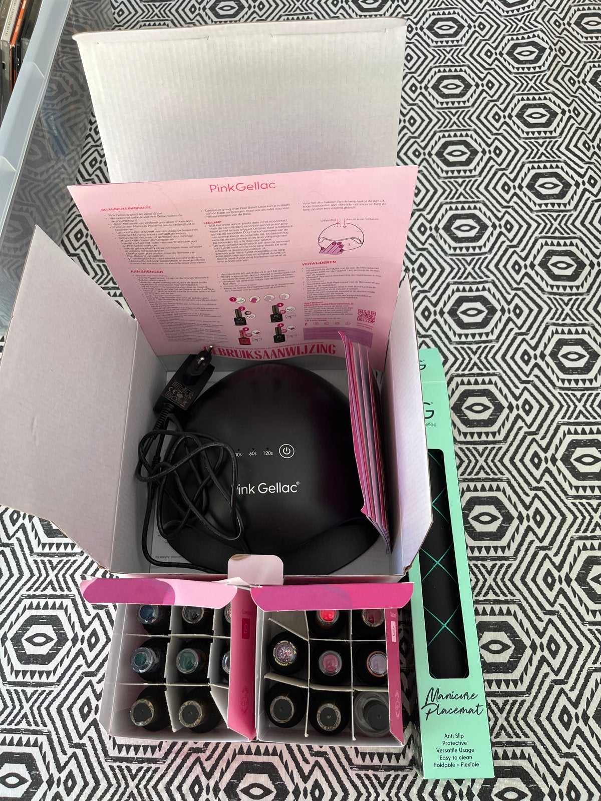 Pink Gellac Startpakket, Sieraden, Tassen en Uiterlijk, Ophalen of Verzenden, Zo goed als nieuw, Overige typen