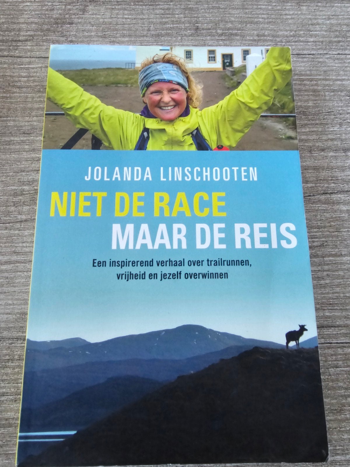 Niet de Race Maar de Reis - J. Linschooten, Ophalen of Verzenden, Gelezen, Jolanda Linschooten