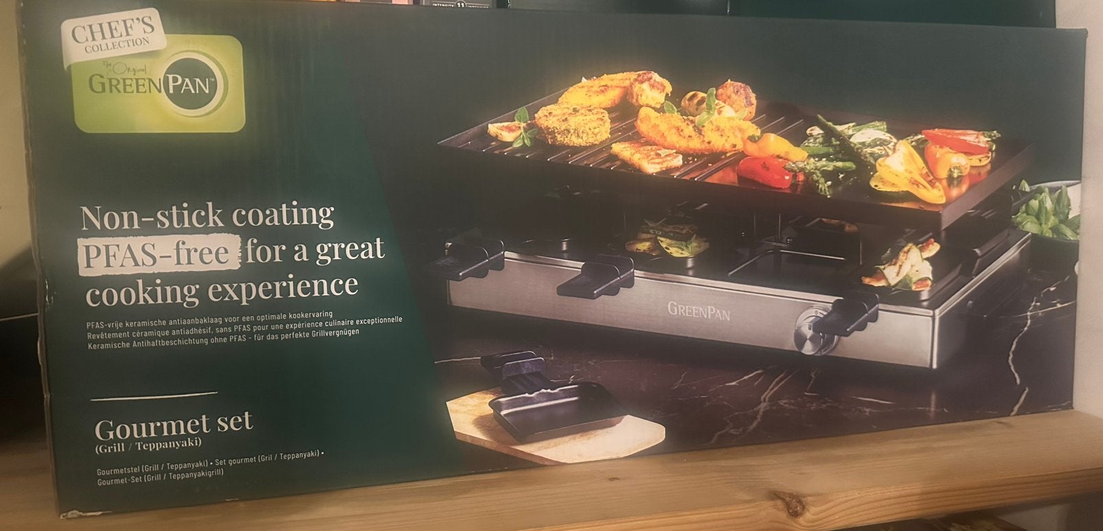 Gourmet stel, Ophalen, Nieuw, 8 personen of meer