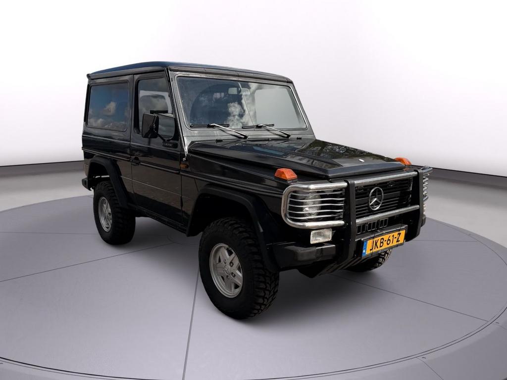 Mercedes-Benz G 230 230GE SWB Classic  korte wielbasis, 121 pk, Metallic lak, G-Klasse, Zwart