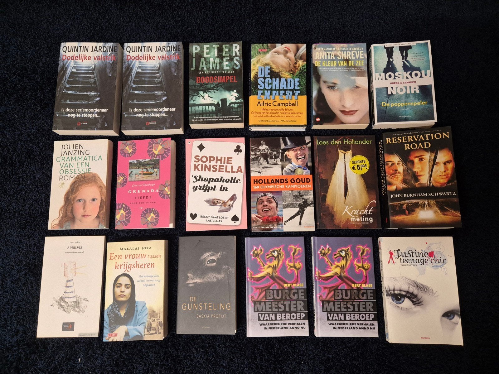Boekenpakket 18 stuks NIEUW EN ONGELEZEN, Boeken, Ophalen of Verzenden, Nieuw, Diverse auteurs, Nederland