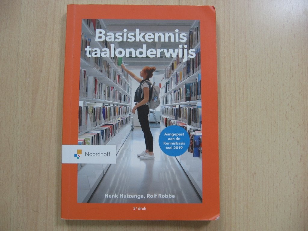 Basiskennis taalonderwijs, Pabo boek, Boeken, Ophalen of Verzenden, Alpha, Zo goed als nieuw, HBO