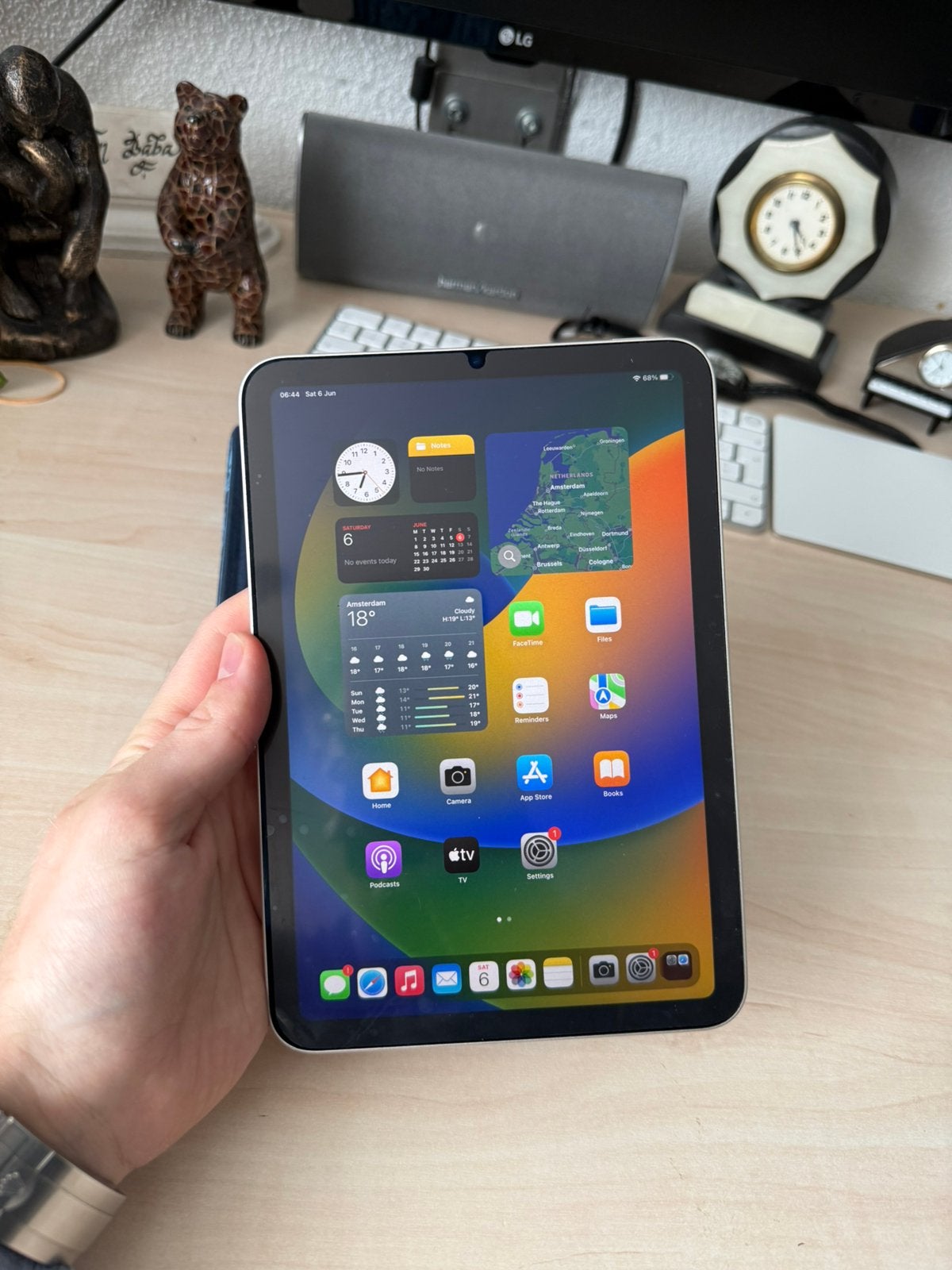 Ipad mini 6 - 64GB - 2021, Computers en Software, Apple iPads, Apple iPad, 8 inch, Ophalen of Verzenden, Zo goed als nieuw