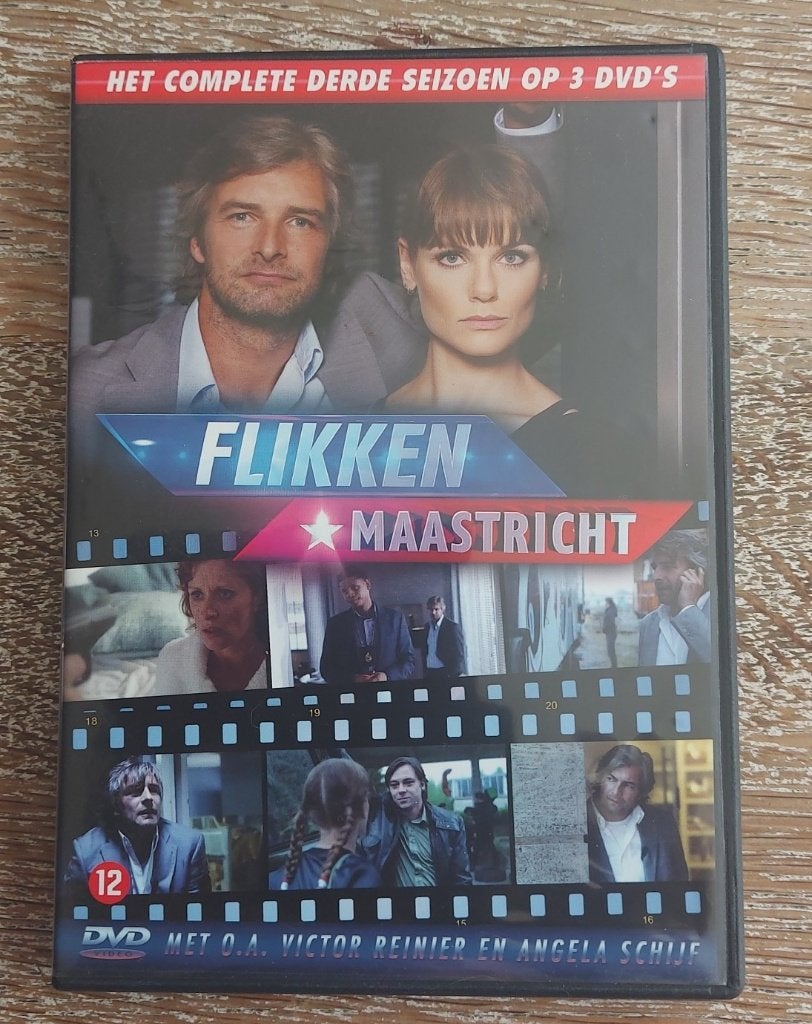 Flikken Maastricht - Het complete derde seizoen (3 DVD's), Cd's en Dvd's, Dvd's | Tv en Series, Boxset, Drama, Ophalen of Verzenden