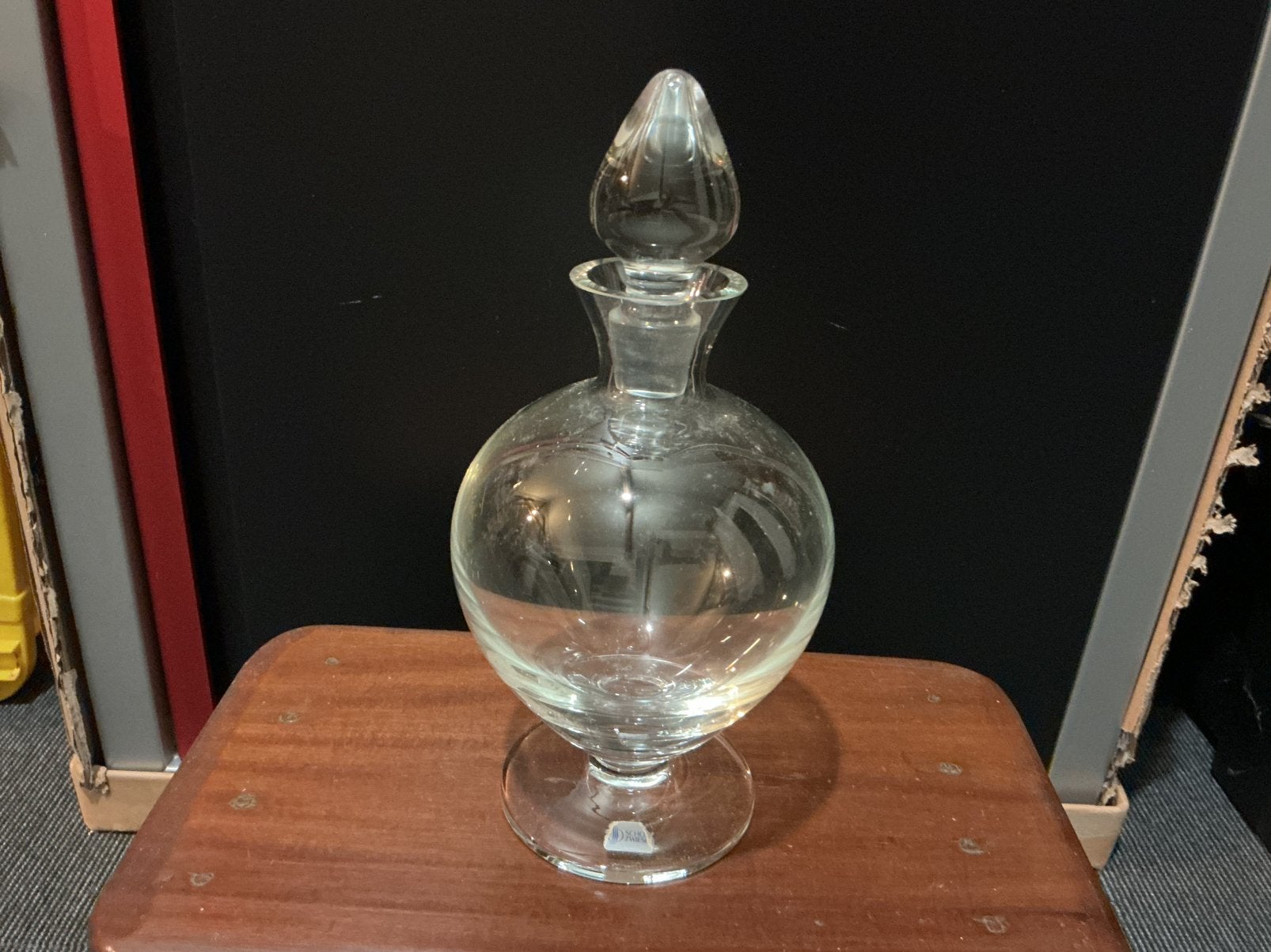 Antieke karaf Scott Zwiessel, Antiek en Kunst, Antiek | Glas en Kristal, Ophalen of Verzenden