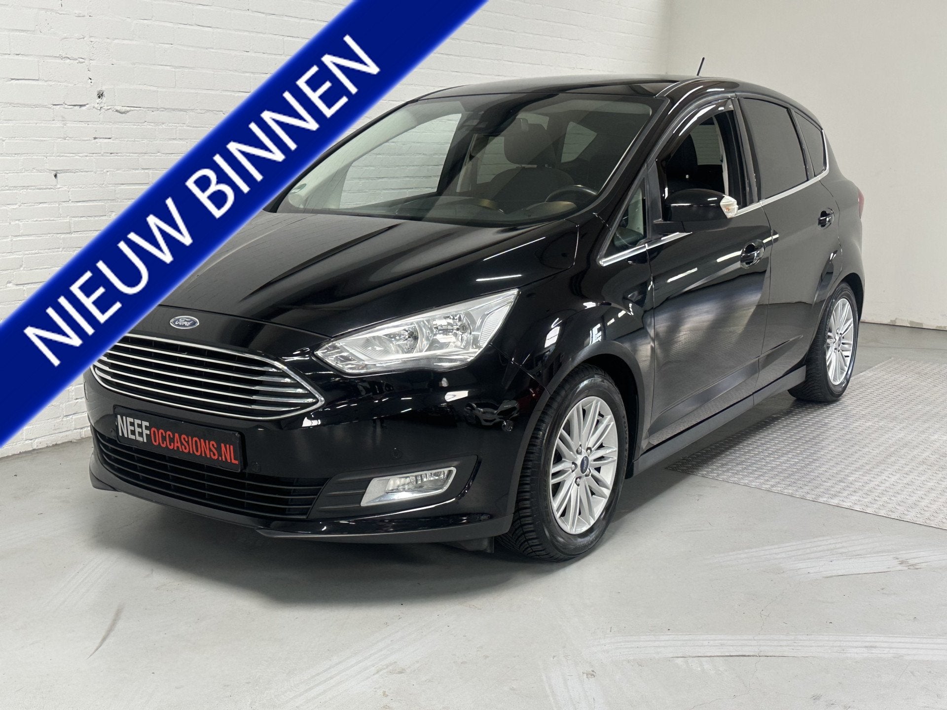 Ford C-MAX 1.0 Titanium CLIMA // CRUISE // NAVI // CAMERA, Voorwielaandrijving, Stof, Gebruikt, Bedrijf