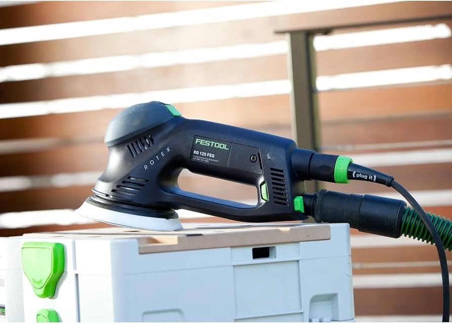Festool rotex 125 gezocht, Ophalen of Verzenden, Zo goed als nieuw, 1200 watt of meer, Excentrische schuurmachine