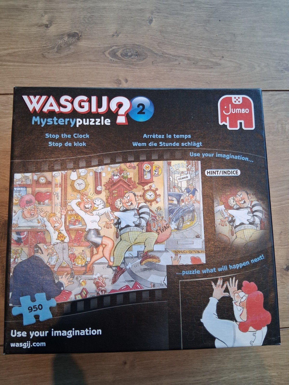 Wasgij Mystery 2, Hobby en Vrije tijd, Ophalen of Verzenden, 500 t/m 1500 stukjes, Gebruikt, Legpuzzel