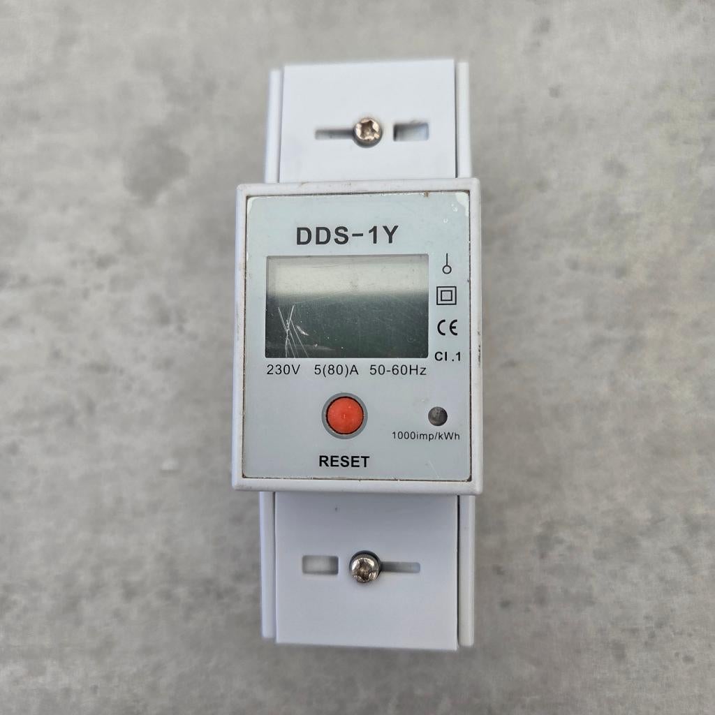 kWh dubbele meter, Ophalen of Verzenden, Zo goed als nieuw, Overige typen