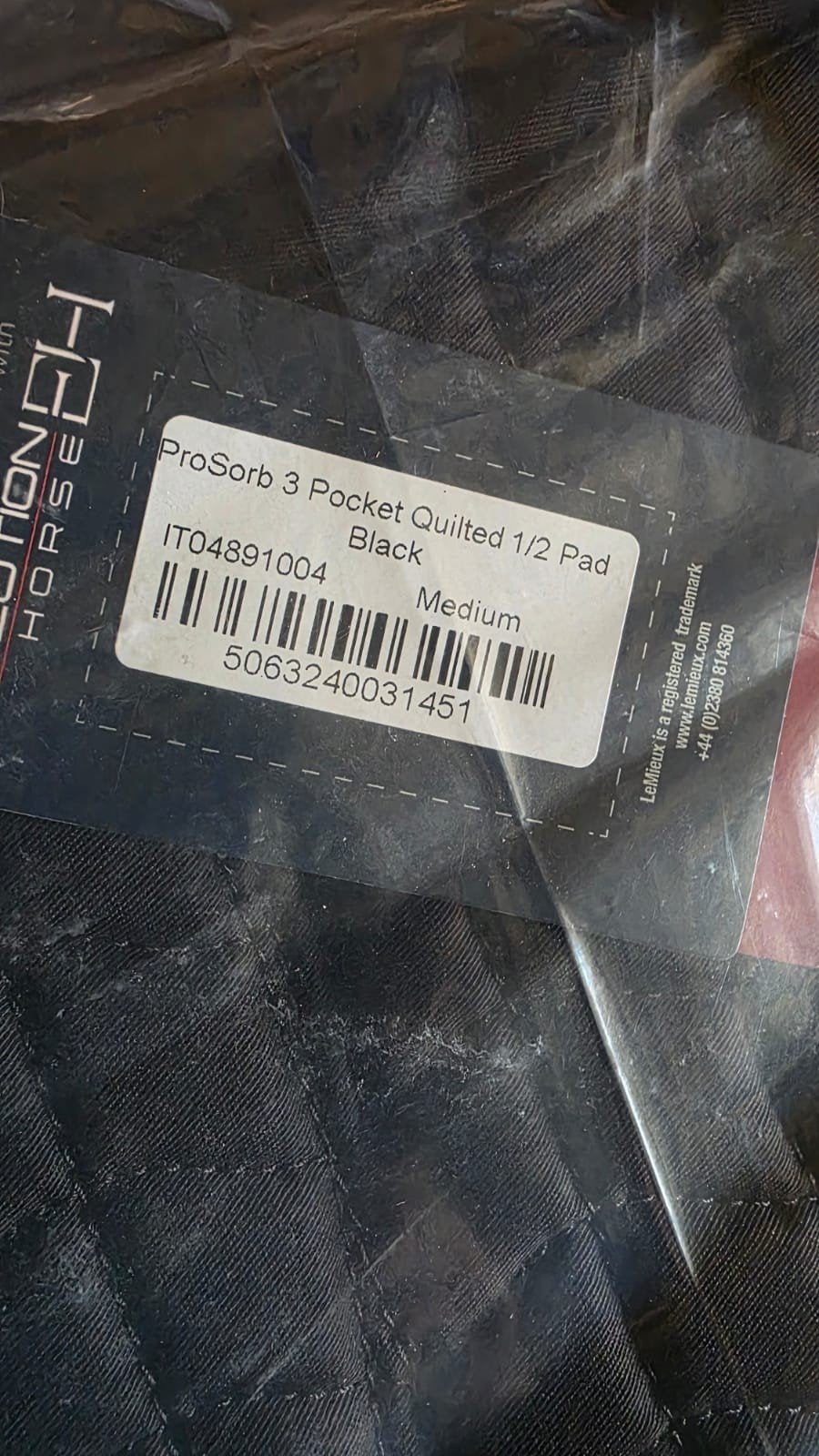 Foto 6 van UITVERKOOP: Le Mieux Pro-Sorb Quilted Half Pad 3 pocket