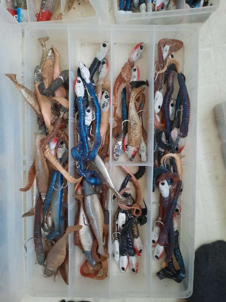 Kunstaas voor zeebaars, Watersport en Boten, Ophalen, Gebruikt, Kunstaas