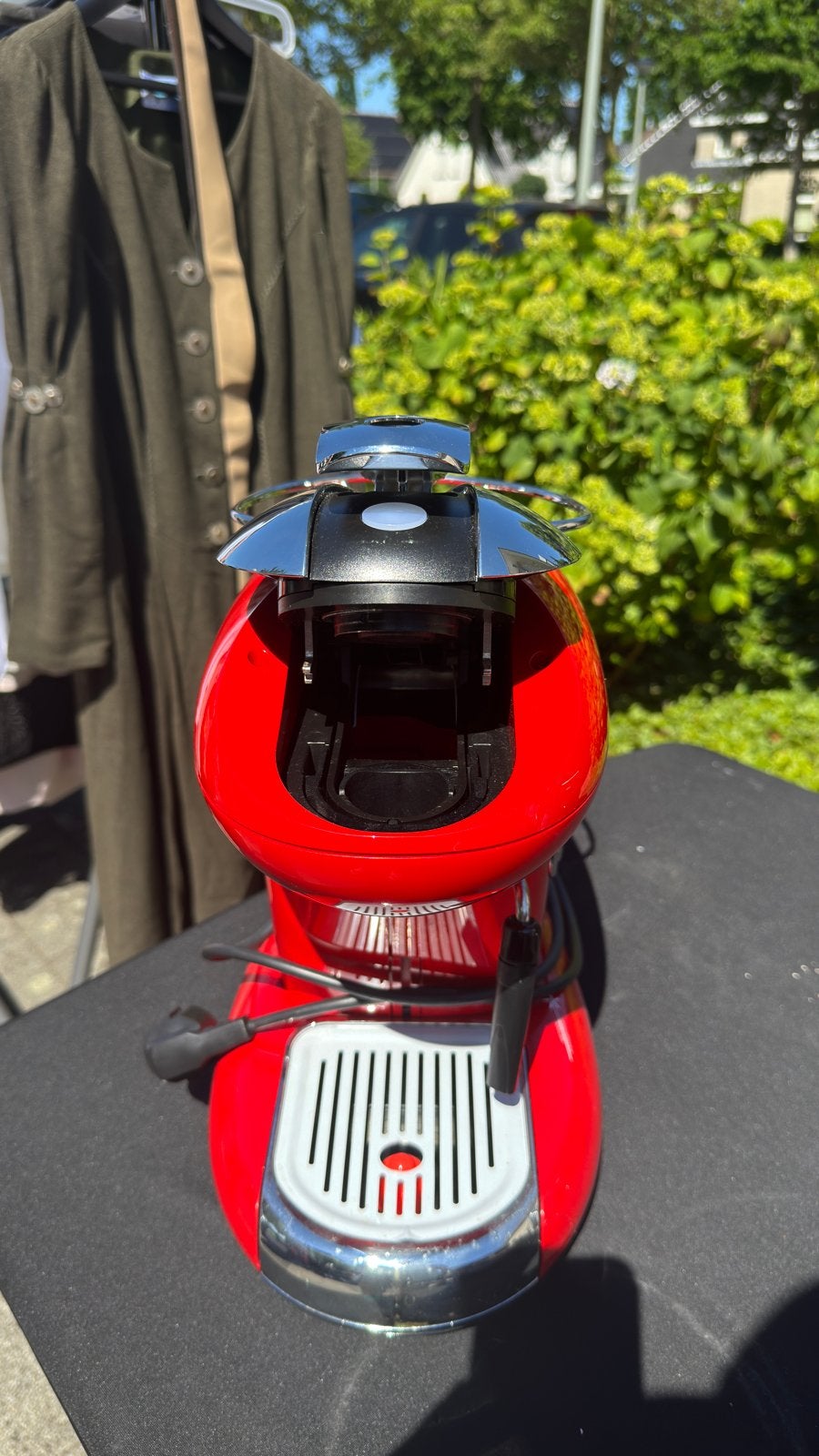 Illy FrancisFrancis X8 iperEspresso Machine Rood, Koffiepads en cups, Espresso apparaat, Ophalen of Verzenden, Zo goed als nieuw