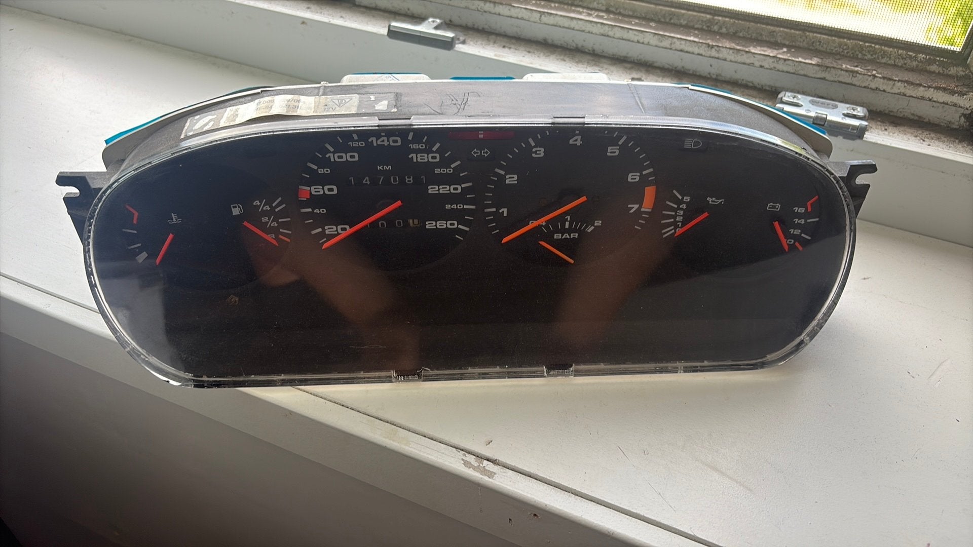 Porsche 944 teller unit dashboard, Auto-onderdelen, Ophalen of Verzenden, Porsche