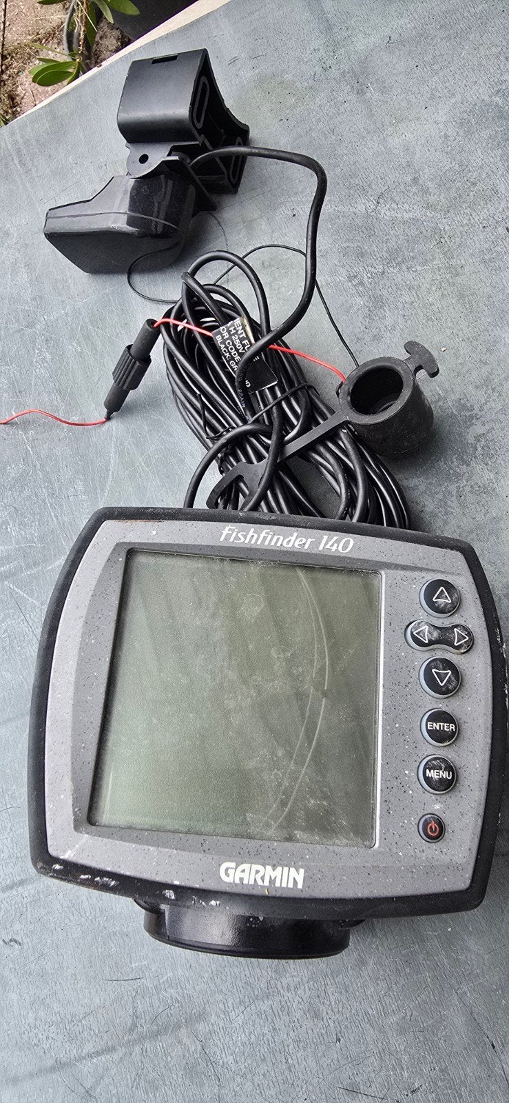 Garmin FishFinder 140 - Dieptemeter / Fishfinder, Watersport en Boten, Ophalen, Gebruikt, Overige typen