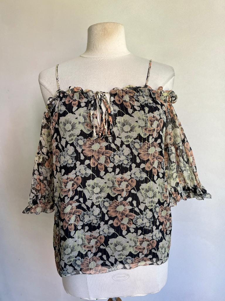 the kooples top maat 1, Verzenden, The kooples, Zo goed als nieuw, Korte mouw