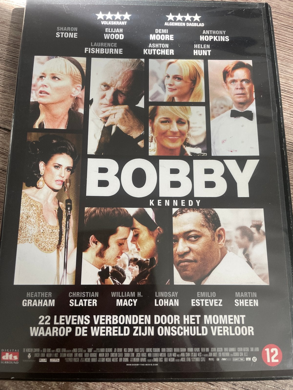 Bobby - DVD - Historisch drama met topcast, Nederlands, Breedbeeld, Zo goed als nieuw, Vanaf 12 jaar