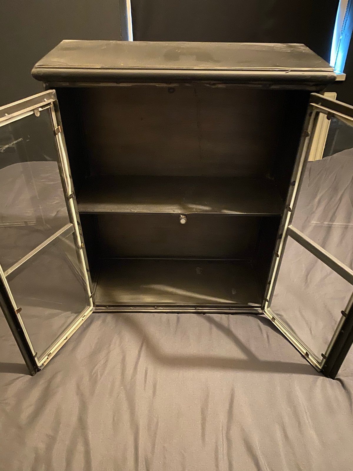 Industriële metalen hangkast - 62x50x20 cm, Ophalen, Gebruikt, 50 tot 100 cm, Minder dan 25 cm