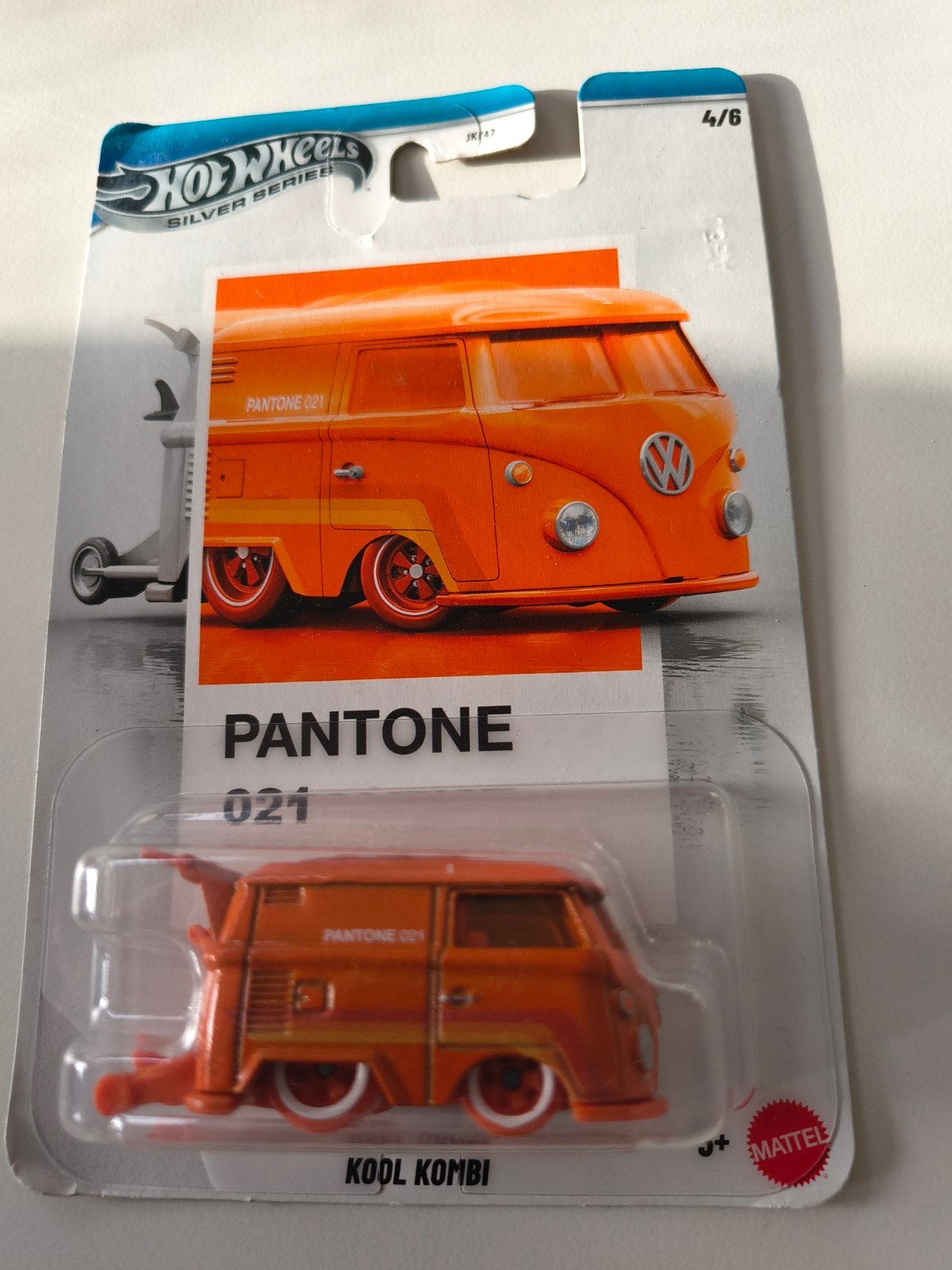 Hot Wheels Silver Series VW T1 Kool Kombi Pantone 021, Ophalen of Verzenden, Nieuw, Bus of Vrachtwagen