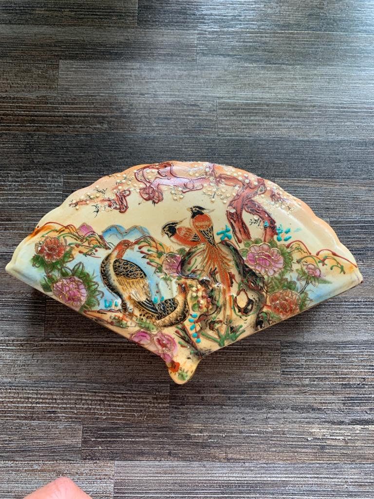 Vintage Satsuma Snuisterij Doosje - Handgeschilderd, Ophalen of Verzenden