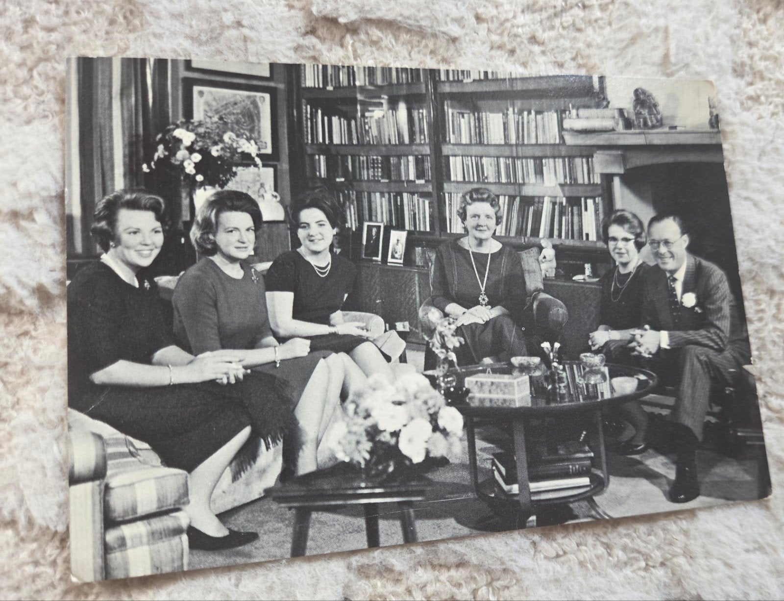 Ansichtkaart Anjeractie Prins Bernhard Fonds 1960-1980, Verzamelen, Verzenden, 1960 tot 1980, Ongelopen, Sterren en Beroemdheden