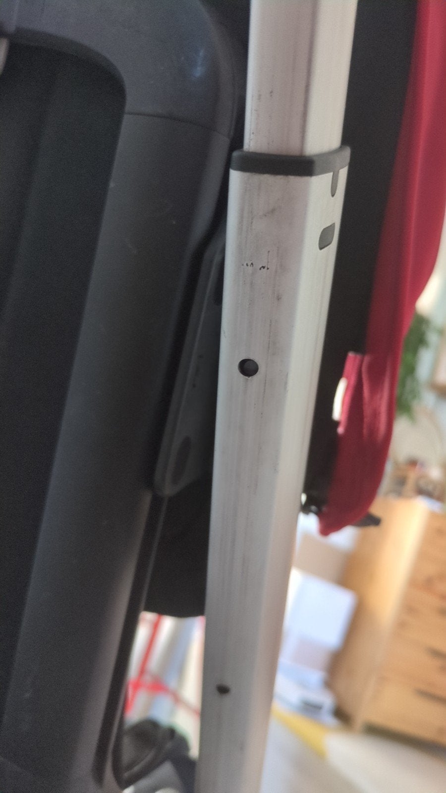 Bugaboo Ant compacte reisbuggy, defect in duwstang, Gebruikt, Bugaboo, Verstelbare duwstang, Ophalen
