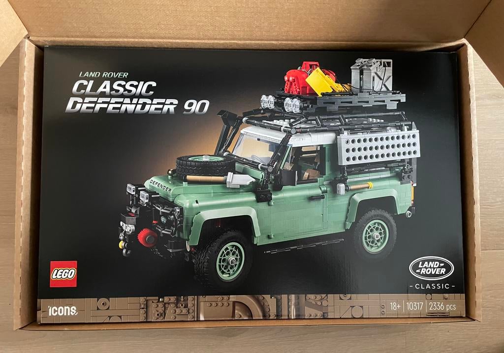 Lego 10317 Land Rover Classic Defender 90, Ophalen, Lego, Nieuw, Compleet