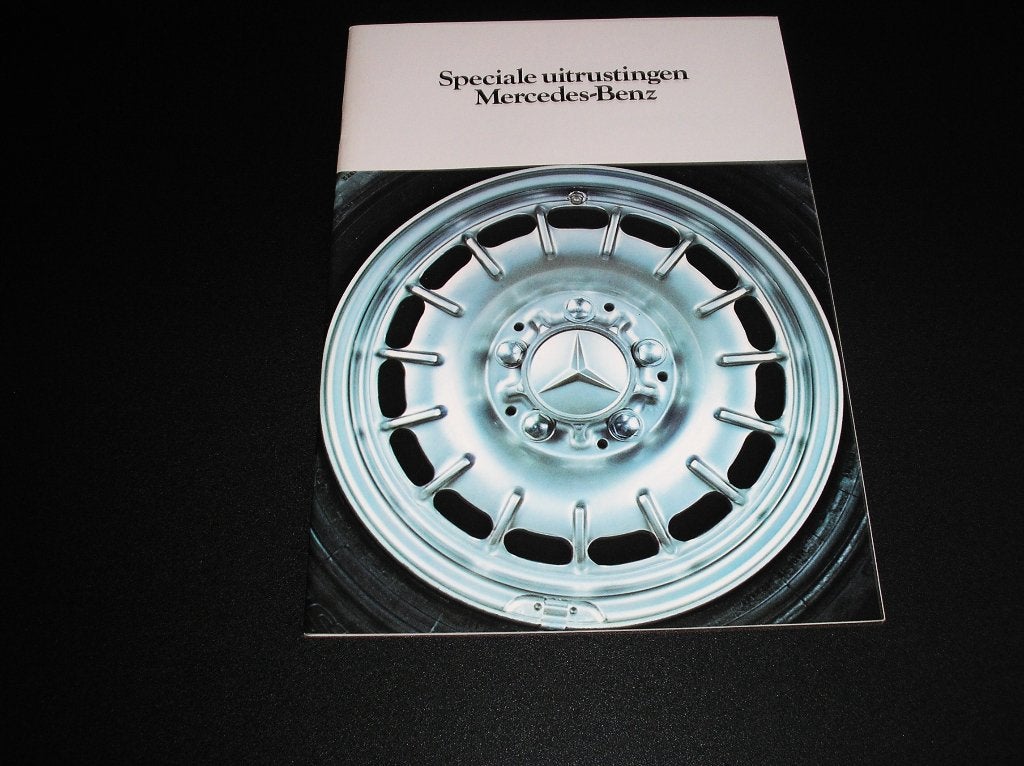 Mercedes-Benz  Speciale uitrustingen, 1978, Boeken, Ophalen of Verzenden, Zo goed als nieuw, Mercedes