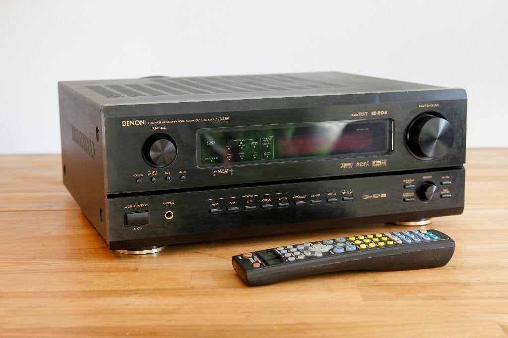 Denon AVR-3801 receiver, Gebruikt, -, -, 60 tot 120 watt