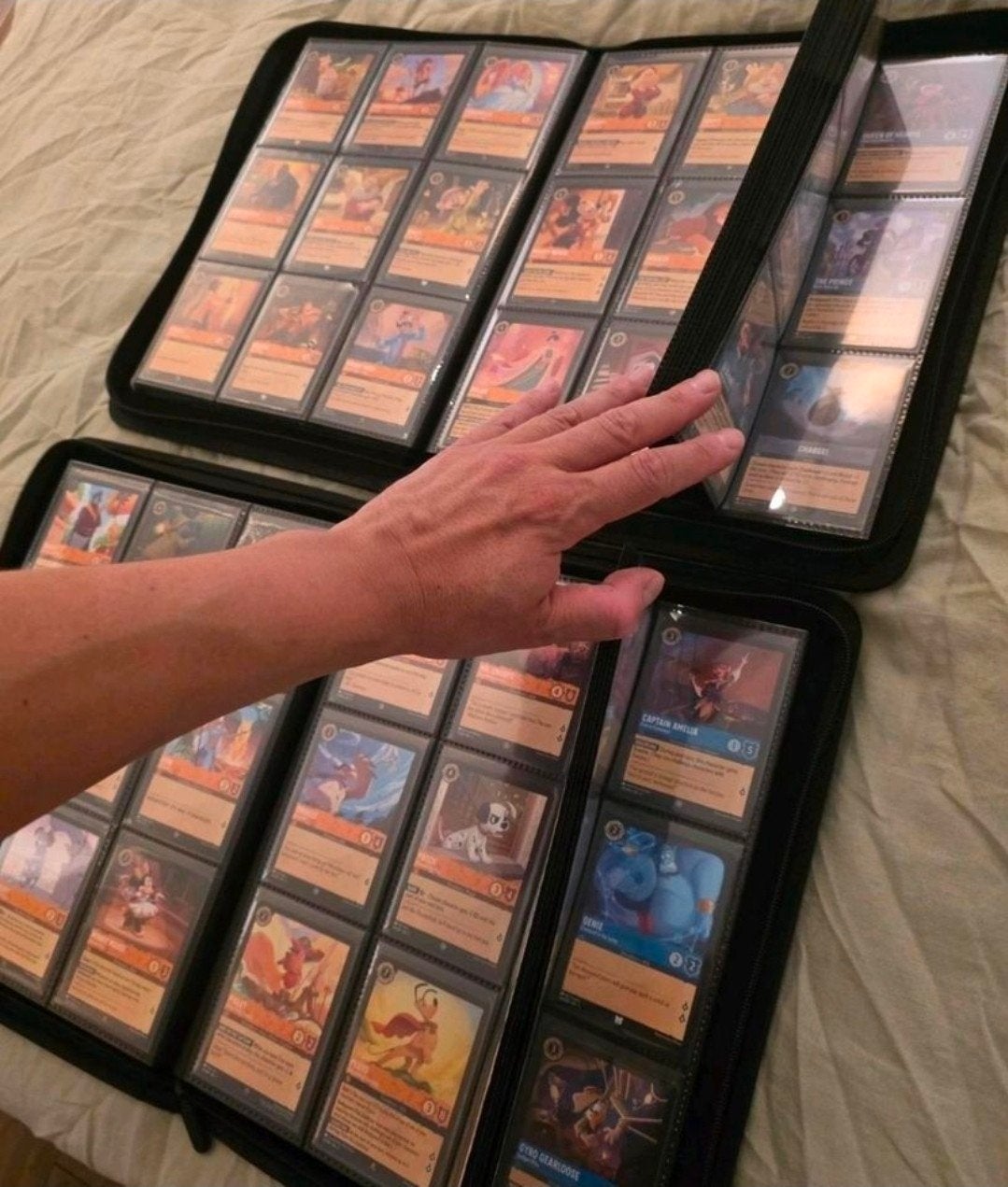 lorcana chapter 2+3 master sets 408/408, Hobby en Vrije tijd, Verzamelkaartspellen | Overige, Ophalen of Verzenden, Zo goed als nieuw