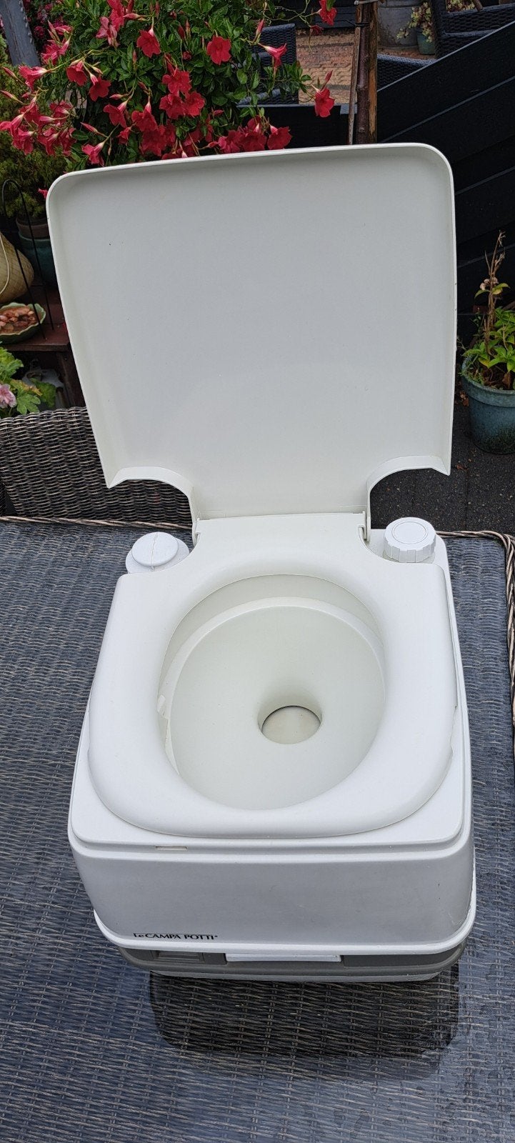 Thetford Campa Potti MG  Draagbaar Toilet, Caravans en Kamperen, Ophalen of Verzenden, Gebruikt