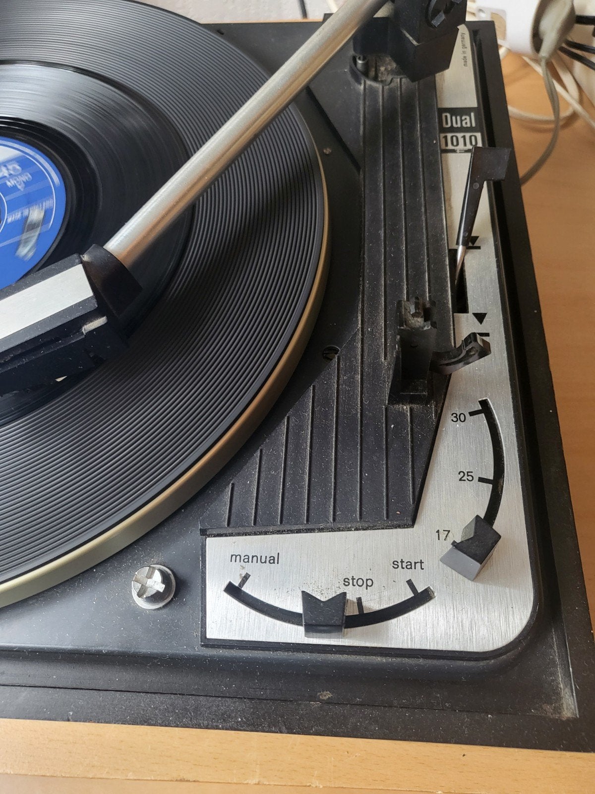 Dual 1010 platenspeler, Ophalen, Gebruikt, Automatisch, Platenspeler