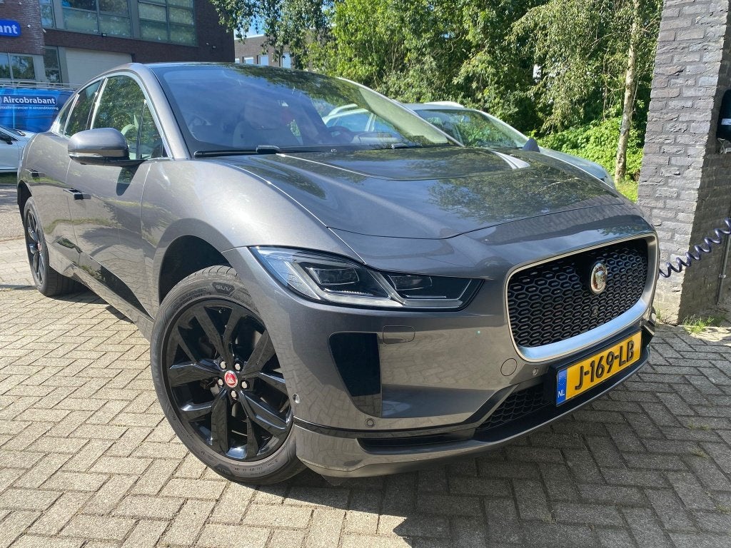 Jaguar I-PACE SE HUD, Adapt. cruise control + stuurassistent, Beige, I-PACE, Leder, Elektrisch