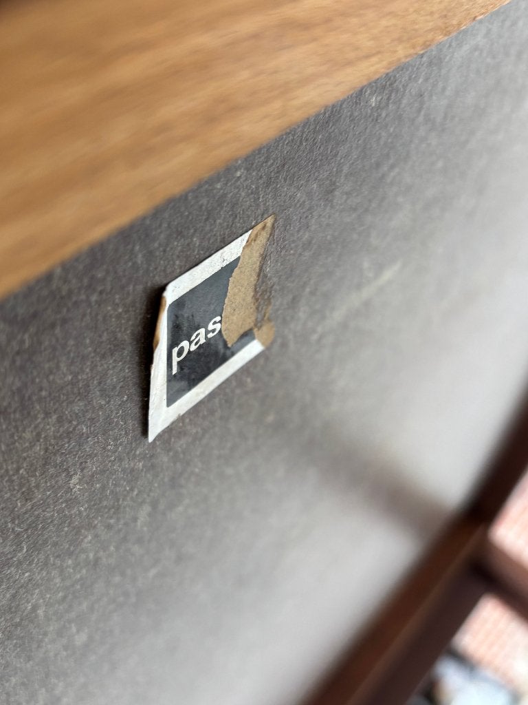 Vintage Pastoe Eettafel Wenge Cees Braakman 1970s Design, Gebruikt, Overige materialen, Vintage, 50 tot 100 cm