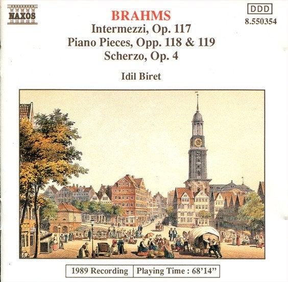 Brahms, Idil Biret – Intermezzi, Op. 117 o.a. CD, Brahms, Ophalen of Verzenden, Romantiek, Album