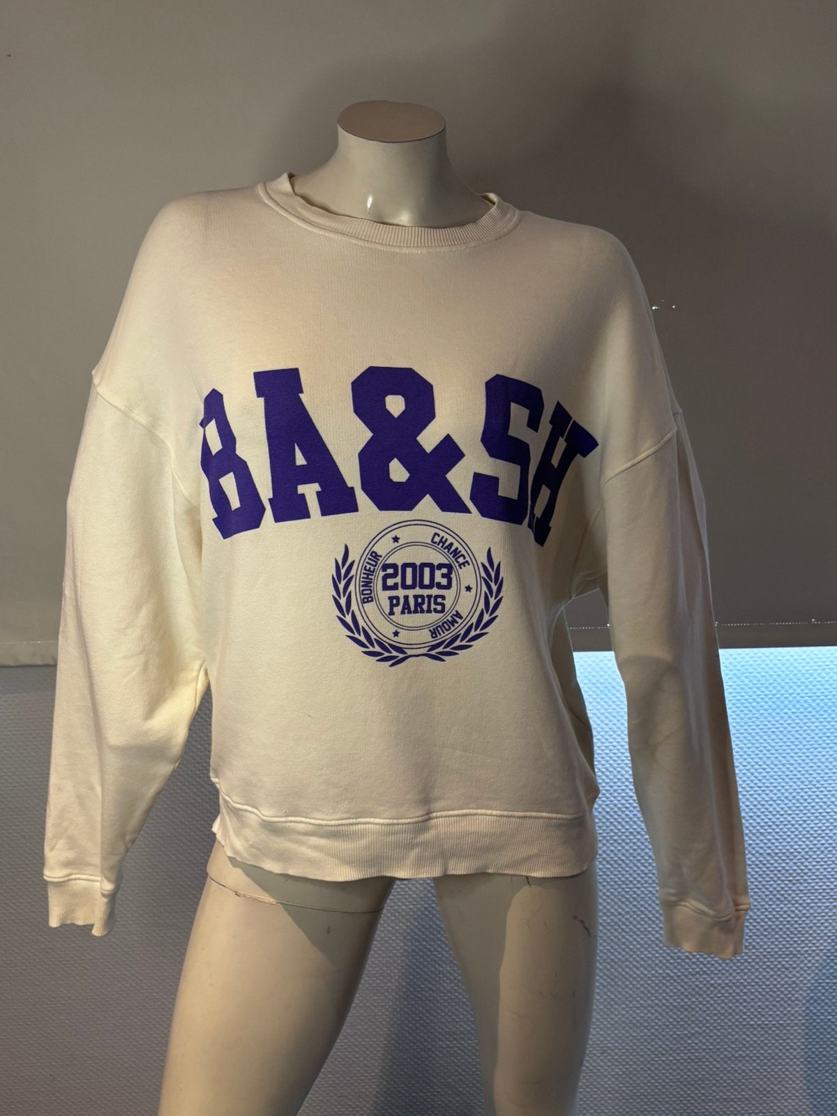 Ba&sh sweater maat 1. S, ., Wit, Ophalen of Verzenden, Zo goed als nieuw