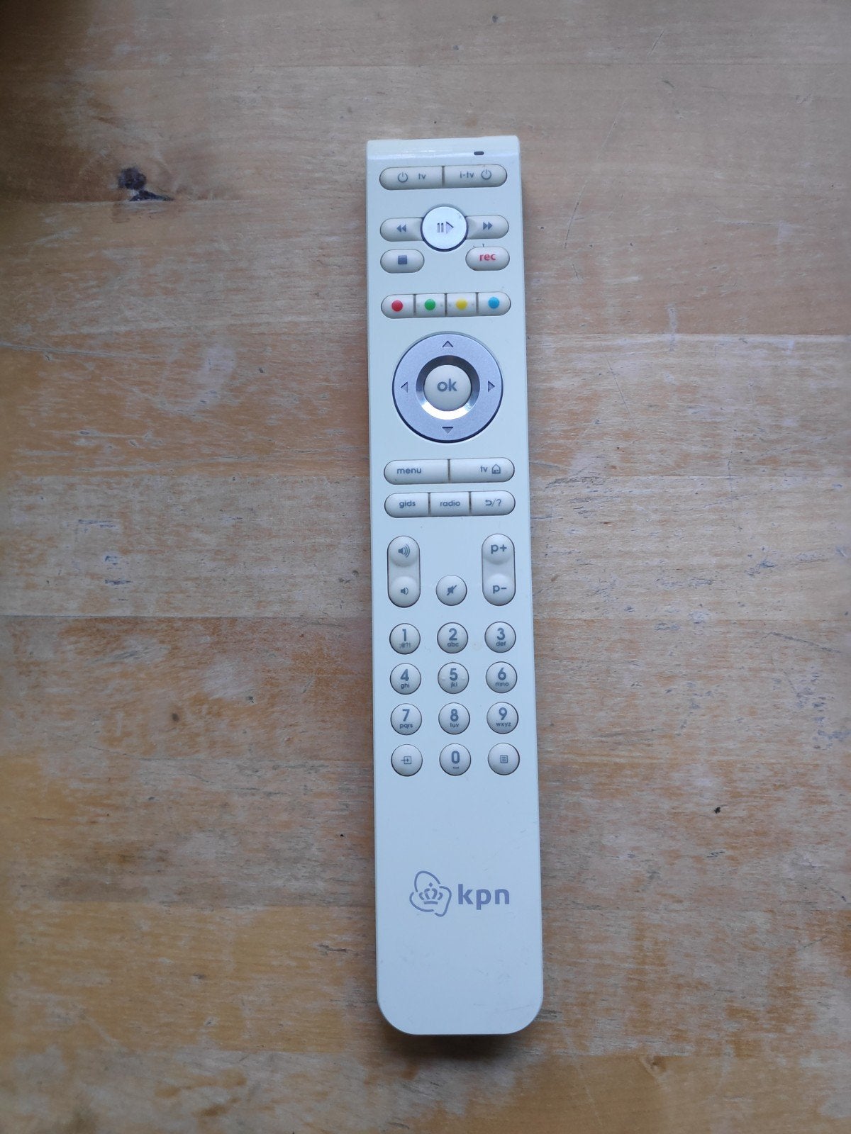 KPN afstandsbediening voor TV en Mediabox, Audio, Tv en Foto, Afstandsbedieningen, Ophalen of Verzenden, Gebruikt, Origineel, Tv