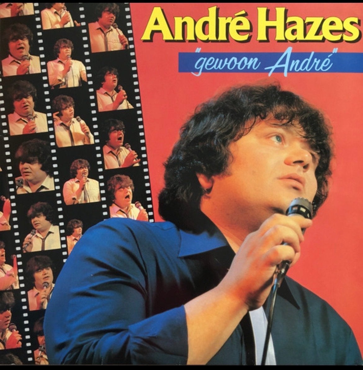 André Hazes - Gewoon André LP (1981), Cd's en Dvd's, LP, Gebruikt, Originele persing, Ophalen of Verzenden