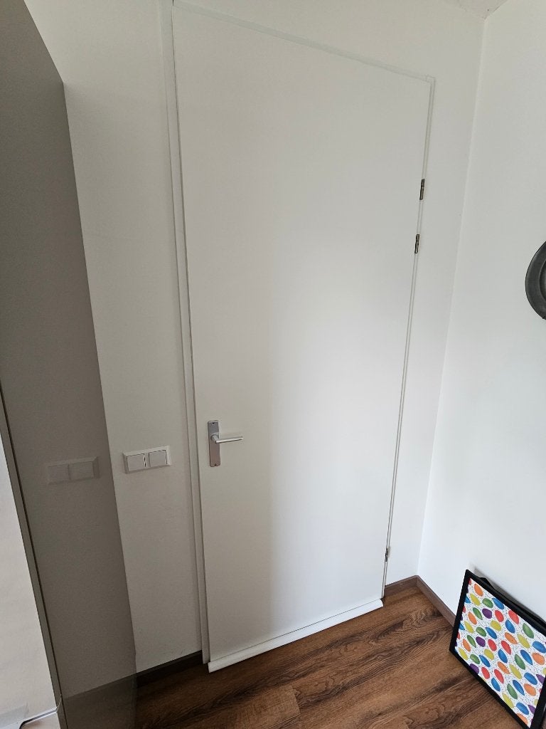 Opdekdeur Svedex 2315*904*39 Alpine wit Rechts draaiend., 80 tot 100 cm, 215 cm of meer, Binnendeur, Ophalen of Verzenden