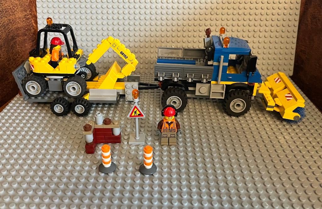 City 60152 Sweeper & Excavator, Kinderen en Baby's, Speelgoed | Duplo en Lego, Compleet, Lego, Ophalen of Verzenden, Complete set