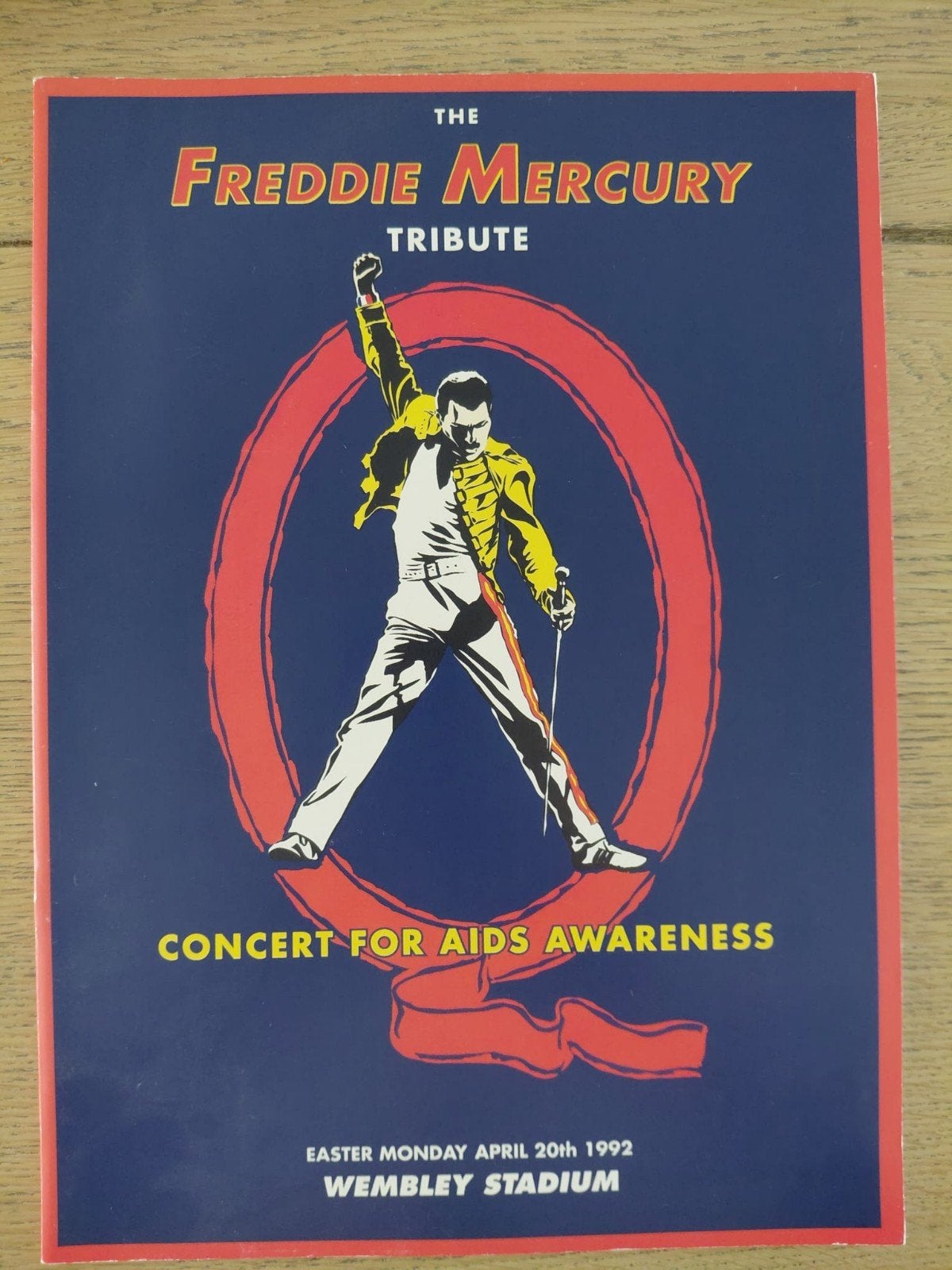 The Freddie Mercury Tribute officiële programmaboek, Ophalen of Verzenden, Zo goed als nieuw, Boek, Tijdschrift of Artikel