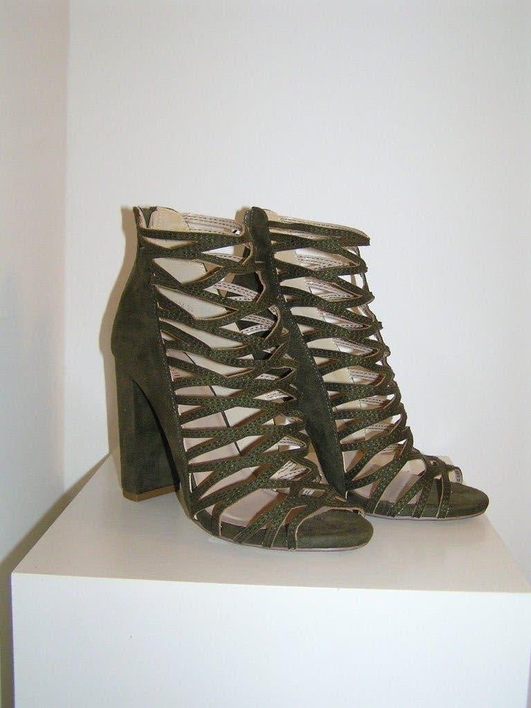 Mooie suéde hoge open pump/laars maat 39., Marquiiz, Nieuw, Ophalen of Verzenden, Schoenen met hoge hakken