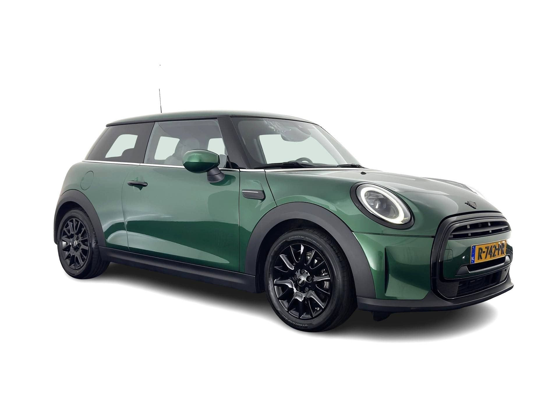 MINI 3-deurs 1.5 One Business Edition (INCL.BTW) Aut. *LEATH, Auto's, Mini, Gebruikt, 4 stoelen, Leder en Stof, 49 €/maand